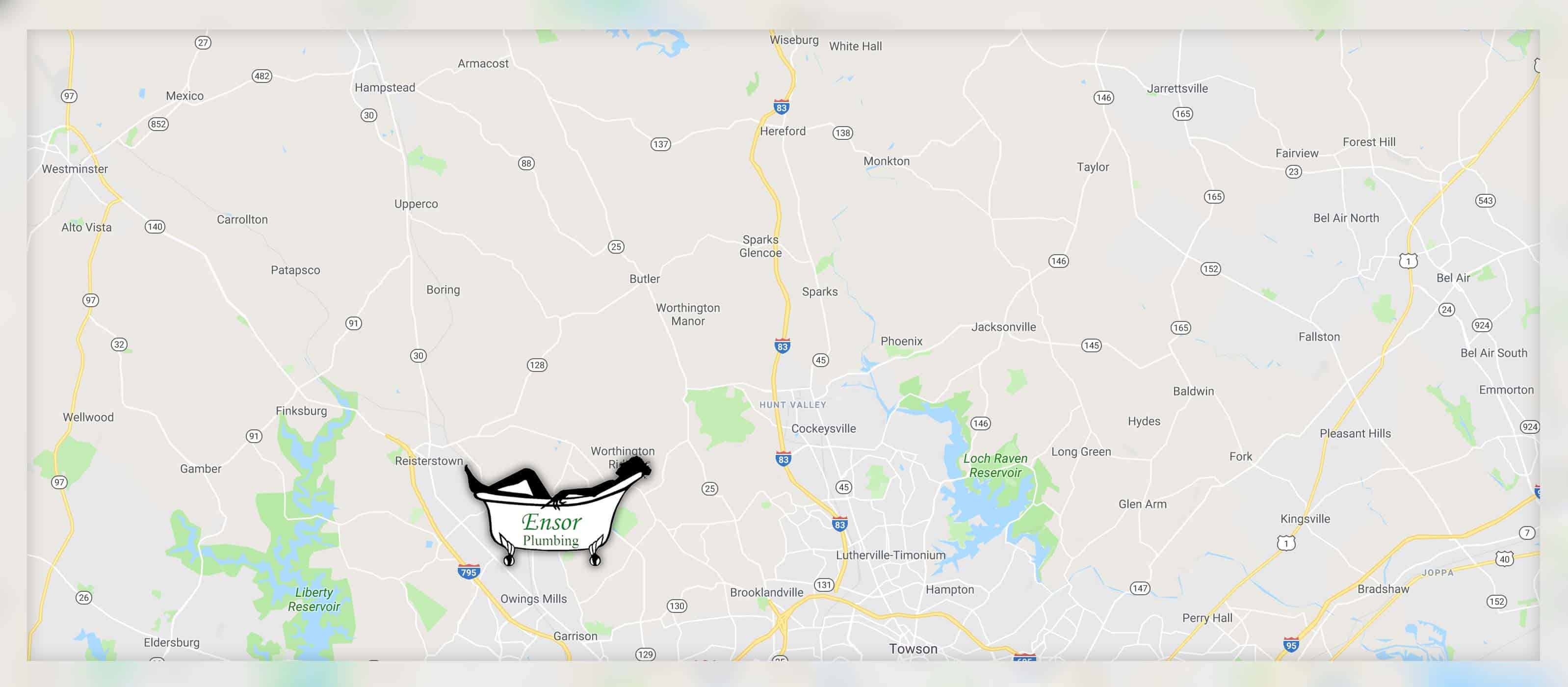 Owings Mills Zip Code Map Map
