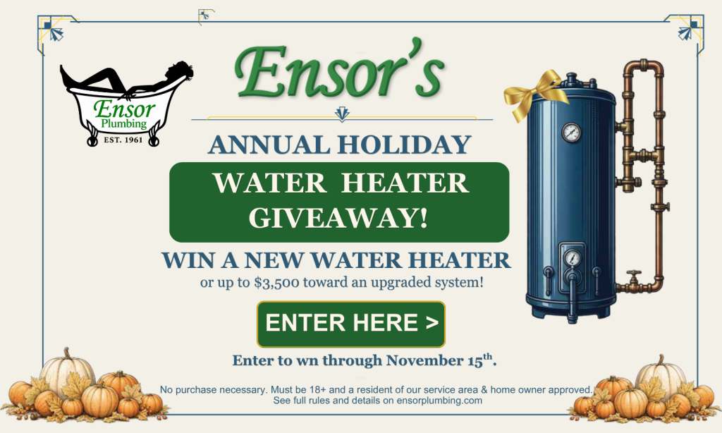 Ensor Water Heater Giveaway - 18 x 24 inches Ensor Water Heater Giveaway 18 x 24 inches